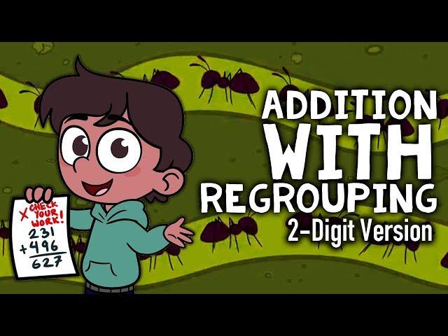 Addition with Regrouping Song | 2-Digit Addition For Kids