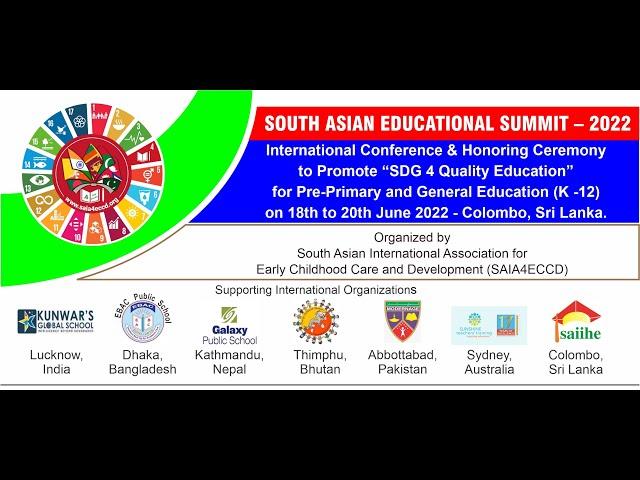 48. Introduction on South Asian International Education Summit - 2022