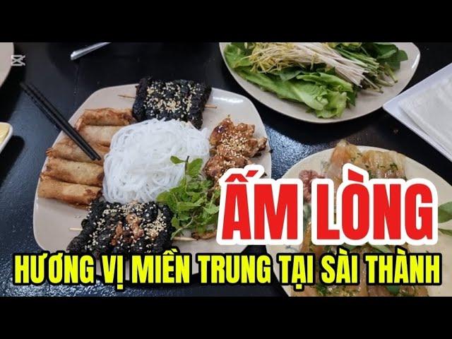 ẤM LÒNG HƯƠNG VỊ MIỀN TRUNG NGAY ĐẤT SÀI THÀNH