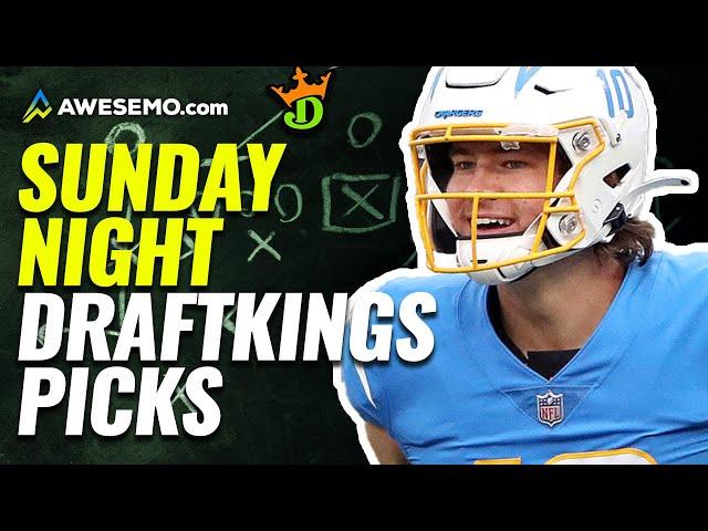 DraftKings NFL DFS Sunday Night Football Week 18 Showdown Picks | Chargers vs. Raiders Tonight