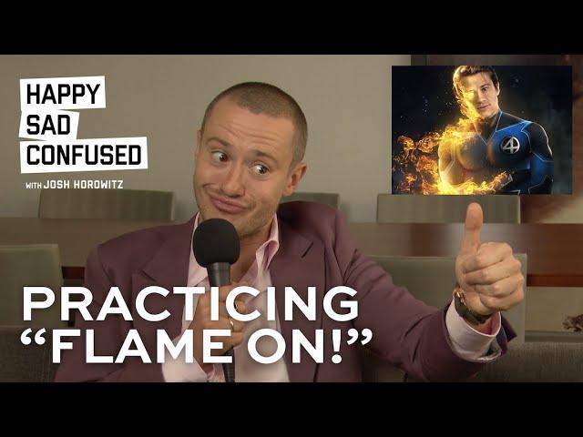 Joseph Quinn gives his famous FANTASTIC FOUR line a test drive