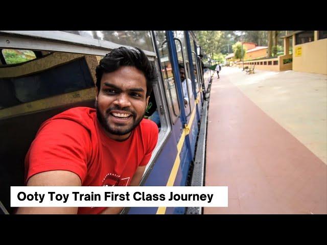 Ooty Toy Train First Class Train Journey | Nilgiri Mountain Railway