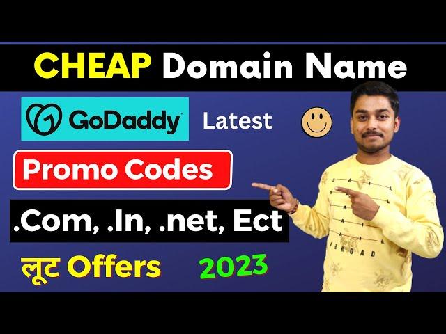 GoDaddy Domain Offer Promo Code 2023 | Best Discount Coupon For Domain Purchase