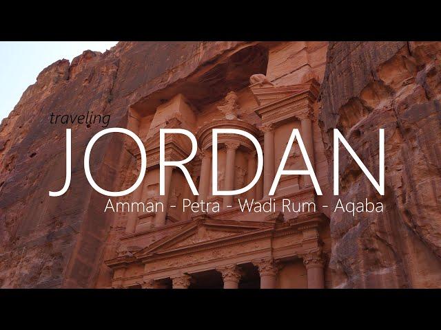 JORDAN in 4k - A Roadtrip through Amman, Petra, Wadi Rum and Aqaba | 2019