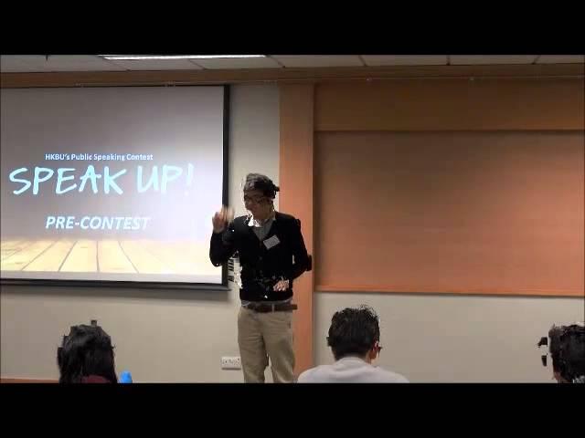 Speak Up! Pre-Contest:Jack Yip