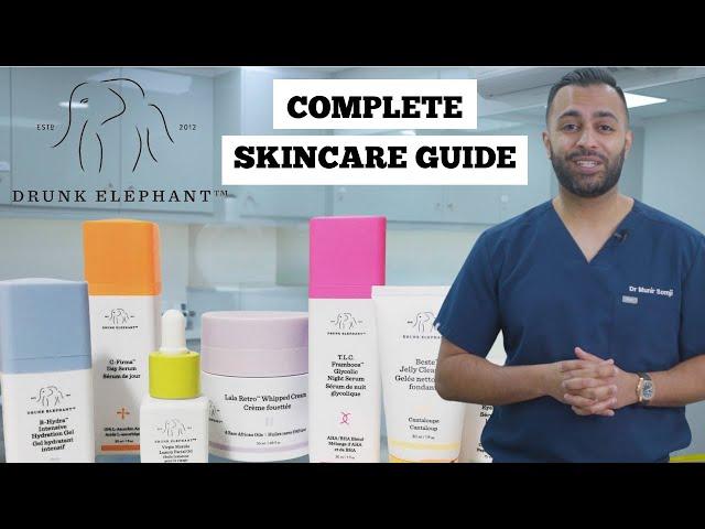 Drunk Elephant Complete Skincare Product Guide | Dr. Somji Reviews