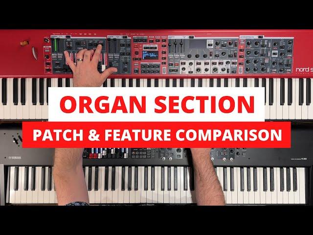 Nord Stage 4 vs. Yamaha YC88 - Organ Sounds and Features