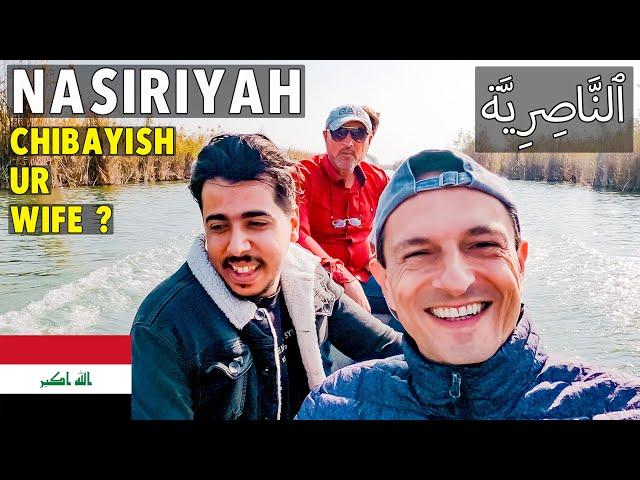 How to FIND A WIFE in IRAQ? CHIBAYISH, UR, MASGOUF -American in Nasiriyah أمريكي في ٱلنَّاصِرِيَّة