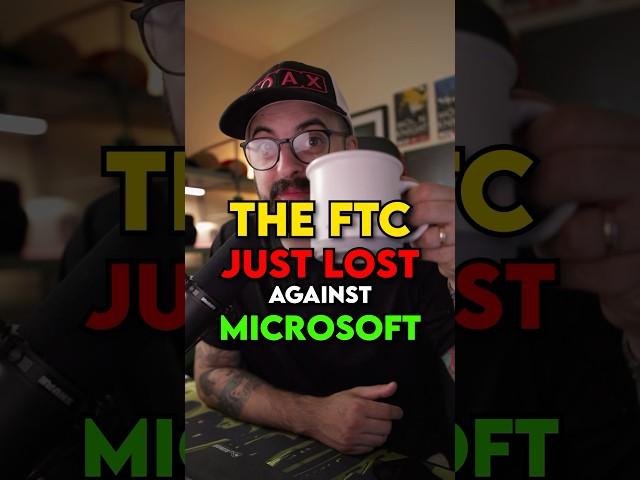 FTC loses against Microsoft  #shorts #microsoft #microsoftactivision #xbox #gaming #gamingnews