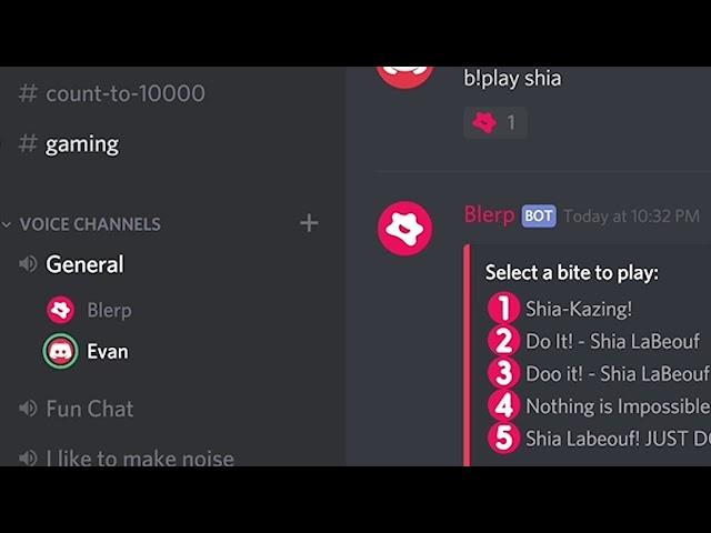 Soundboard for Discord | The Blerp Discord Soundboard Bot