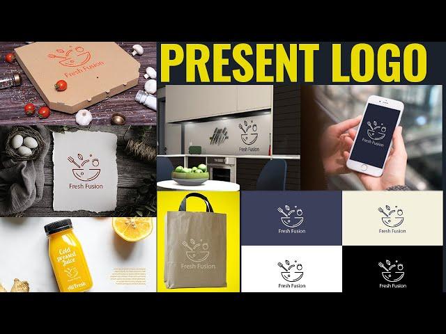 How to present your logo to client