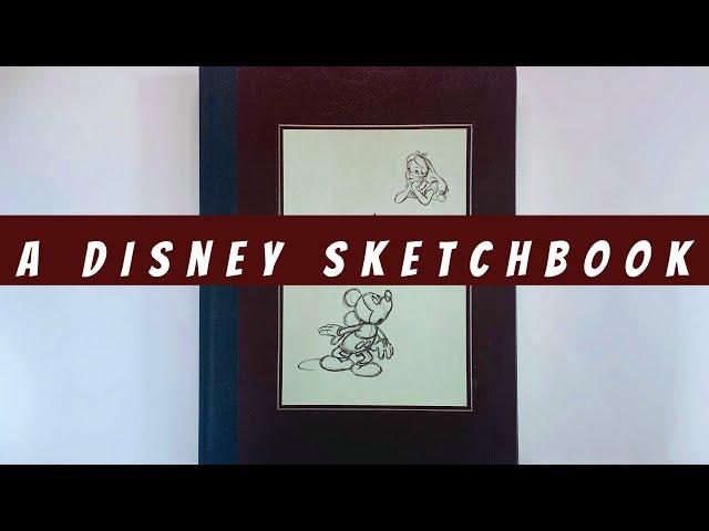 A Disney Sketchbook (flip through) Artbook