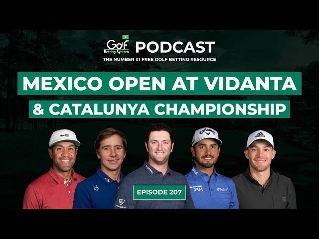 MEXICO OPEN AT VIDANTA + CATALUNYA CHAMPIONSHIP 2022 - GOLF BETTING TIPS