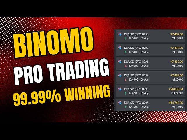 #BINOMO PRO TRADING | NEW WINNING STRATEGY | LIVE TRADE | 99.99% WINNING | HONEST TRADER