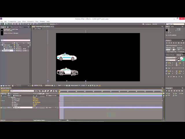 After Effects Tutorial - Understanding Parent and Child Layer Animation for novice