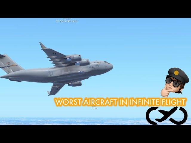 Top 5 Worst Aircraft in Infinite Flight | #shorts