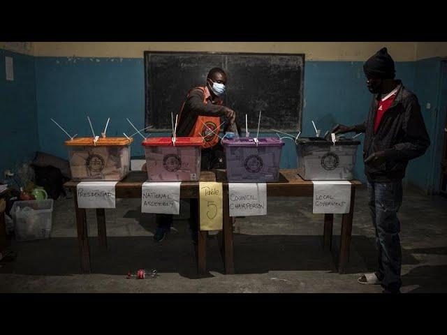 Zambia counts votes in high-stakes election with large turnout