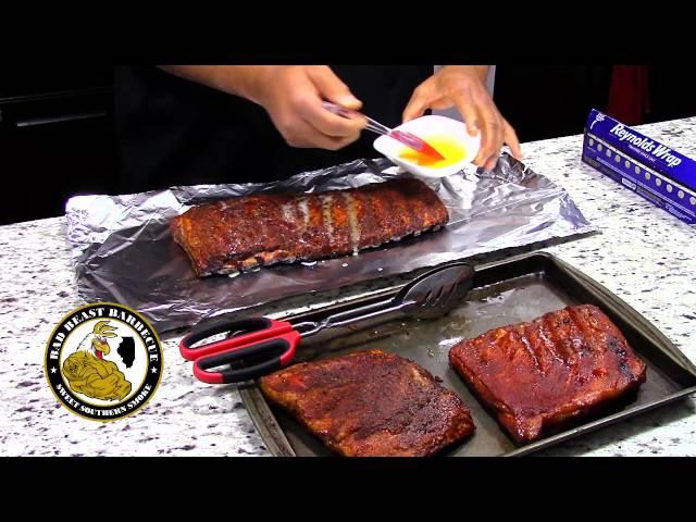 St. Louis Style Ribs With Rev'n Ray's Rub on Rec Tec Mini Pellet Smoker