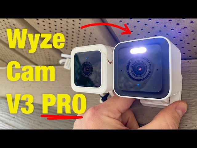 Wyze Cam V3 Pro 2K Resolution Vs. Original Wyze Cam V3 Daylight and Night TEST!!