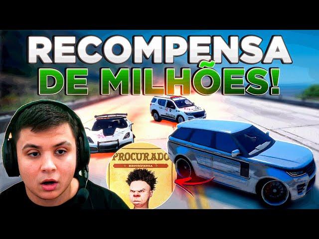 PAULINHO ESTÁ SENDO PROCURADO PELA CIDADE INTEIRA no GTA RP! (Modder Clips)