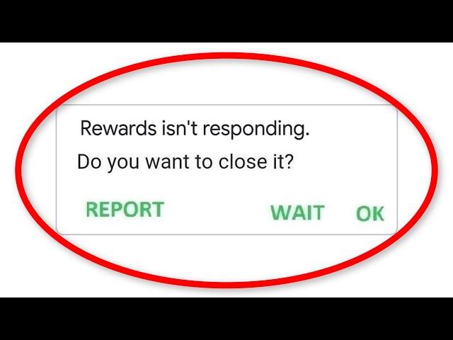 How To Fix Rewards Isn't Responding Error Android & Ios - Google Opinion Rewards Not Open Problem