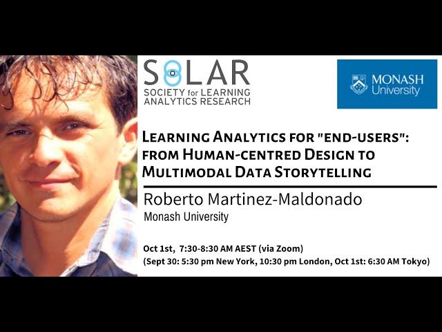 Learning Analytics for end-users: from Human Centred Design to Multimodal Data Storytelling