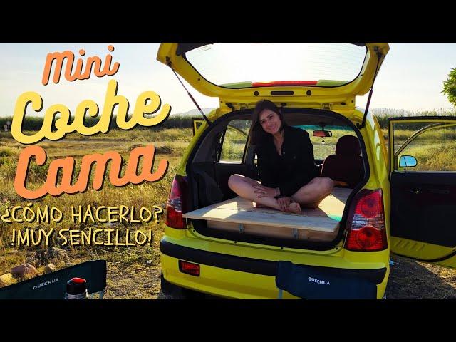 Cómo Hacer un Mini Coche Cama Camper Rápido y Fácil - Camperiza cualquier Coche!  4K