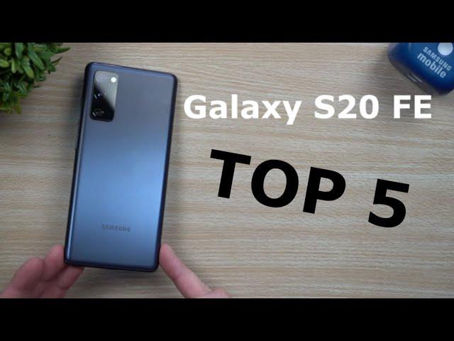 Samsung Galaxy S20 FE (Fan Edition) TOP 5 FEATURES