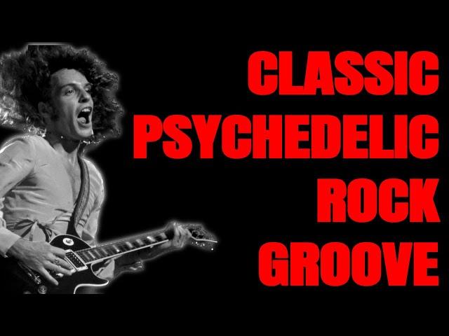 Classic Psychedelic Rock Jam | Guitar Backing Track (B Minor - 100 BPM)