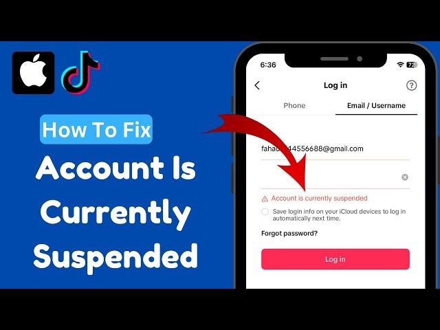 Account Is Currently Suspended TikTok | TikTok Suspended Account Recovery | TikTok Account Suspended