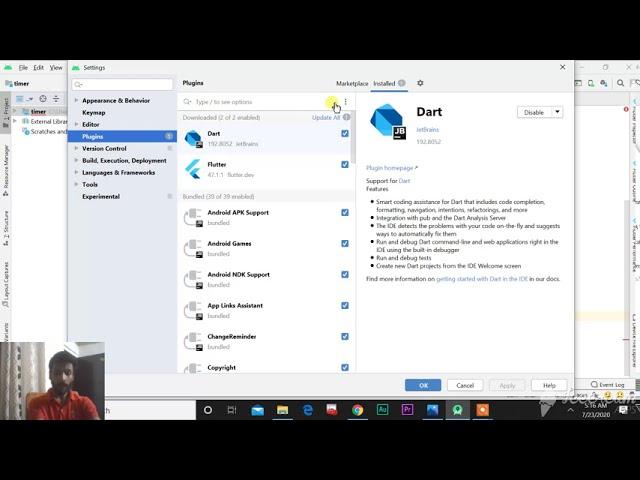 Flutter and Dart plugin not installed |Android Studio| Flutter Error flutter tutorial for beginners