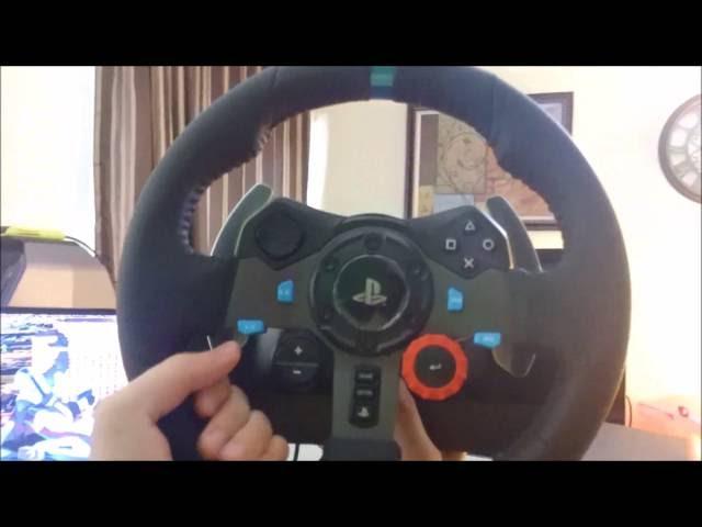 Logitech G29 Driving Force Unboxing Setup & Gameplay