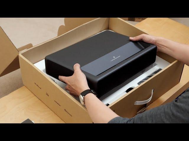 Xiaomi Mijia 4K Laser Projector Unboxing, Setup & Settings