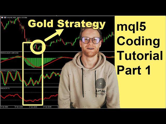 Winning Gold(XAUUSD) Strategy - RSI Stochastic MACD Expert Advisor Programming Tutorial - Part 1