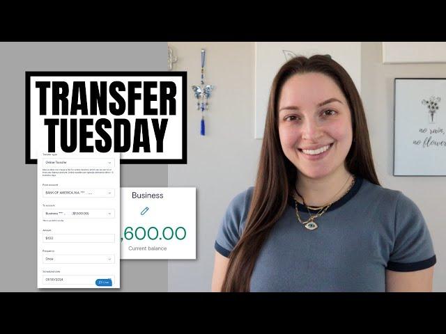 Transfer Tuesday | Quick sinking fund explanation + How I save