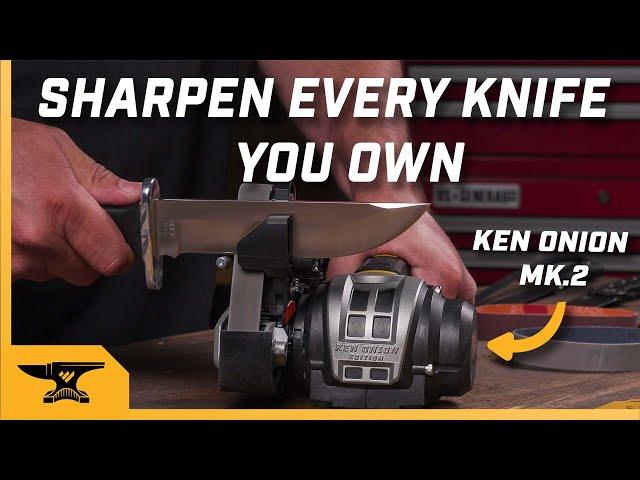 How to Sharpen Every Knife You Own - Ken Onion Edition KTS Mk.2