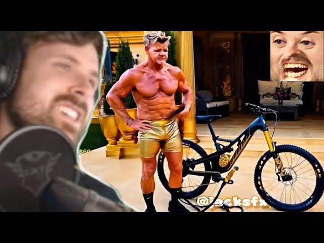 Forsen  Reacts - Gordon Ramsay goes to the GYM!!!!