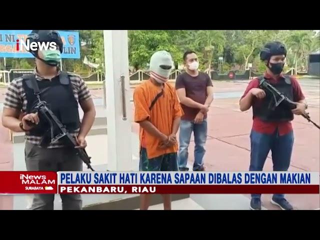 Pelaku Mutilasi Bocah di Pekanbaru, Ditangkap Polisi #iNewsMalam 11/09