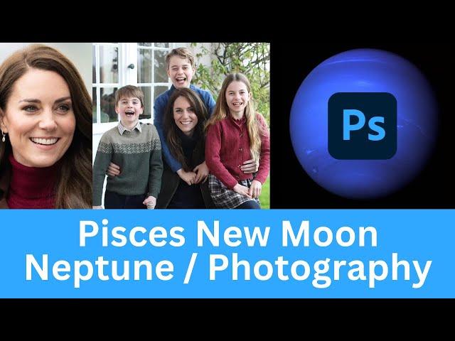 William and Kate / Photoshop / DIY / New Moon in Pisces #royal #katemiddleton