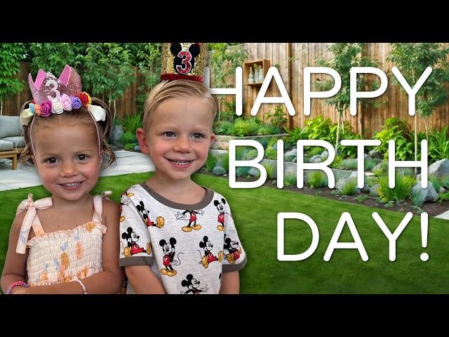 OUR BABIES AREN'T BABIES ANYMORE! Happy birthday Lux and Senna!