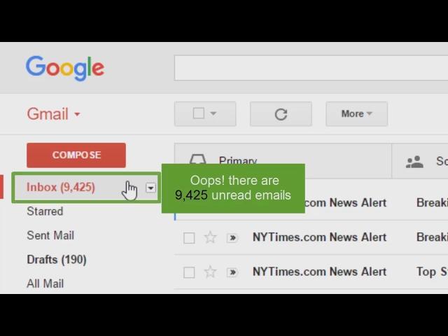 How to mark all unread mails as read in Gmail