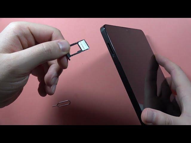 SAMSUNG Galaxy Tab A9: Input SIM Card - Install SIM #taba9