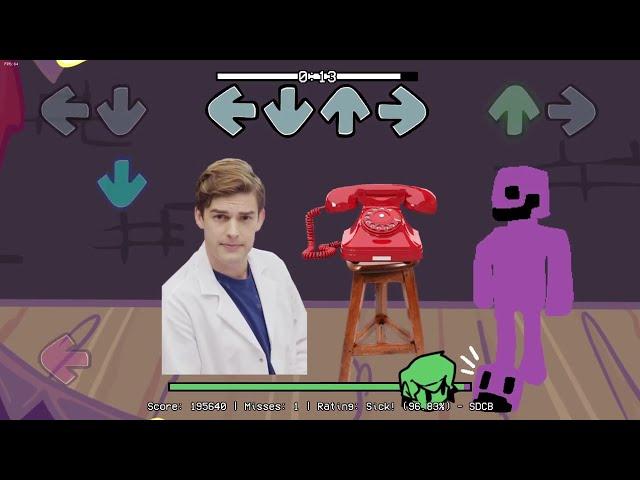 FNF Vs Ourple Guy - Secret Song: Lore ( Matpat Vs Purple Guy )