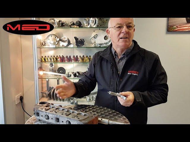 MED race head valve guides and seat cutting - an insight