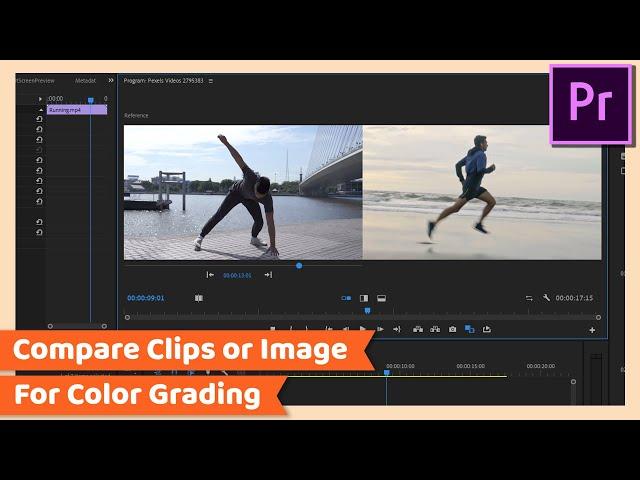 Compare Two Videos Side by Side for Color Grading | Adobe Premiere Pro Tutorial