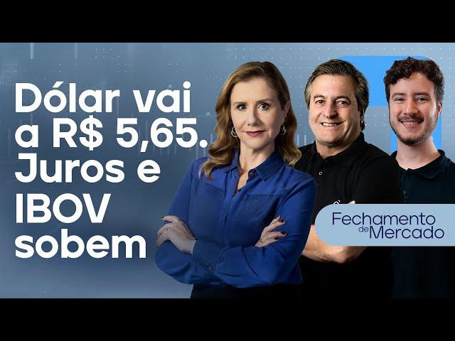  01/07/24 - DÓLAR VAI A R$ 5,65, JUROS SOBEM E IBOV FECHA EM ALTA | Fechamento de Mercado