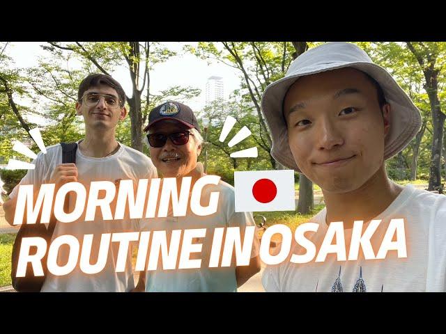 Morning Routine in Osaka, Japan with Martin