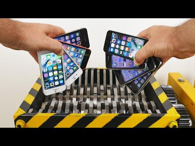 SHREDDING ALL IPHONES EVER MADE!!!