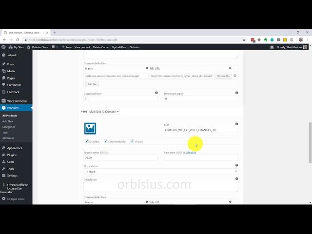 How to set SKU for WooCommerce Product Variations (orbisius.com/YT4304)