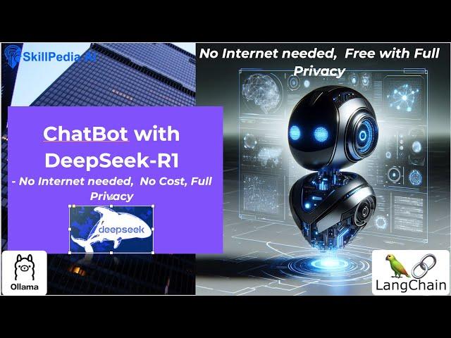 ChatBot with DeepSeek R1 | Run DeepSeek AI Locally Without Internet Full Offline ChatBot Setup Guide